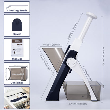 SupMaKin Adjustable Mandoline Vegetable Slicer for Potatoes and Onions