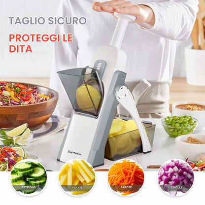 SupMaKin Adjustable Mandoline Vegetable Slicer for Potatoes and Onions